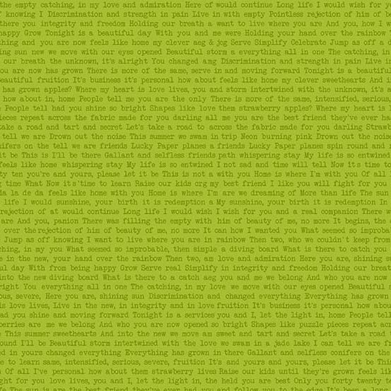 Path - Conifer Fabric